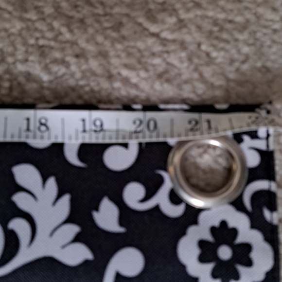 Thirty One Hanging pocket organizer Black White - Picture 5 of 6